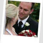 Polaroid style of portrait