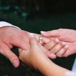 Exchange of rings at wedding
