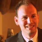 Old-style portrait of groom