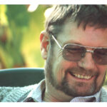 Portrait of a granddad smiling