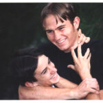 Portrait of boys playing around