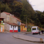Colorful view in Bogota, Colombia