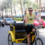A taxi cab in New Orleans