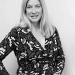 Corporate black and white portrait