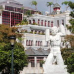 White statue in New Orleans