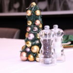 Christmas table at Sun International’s the Maslow