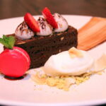 Desert plated at the Maslow, Sun International