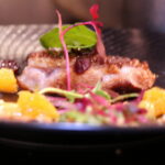 Plated meal at Maslow, Sun International