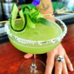 A cocktail ready to be served at Il Contadino