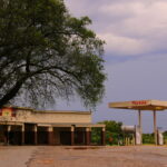 Abandoned Total petrol station outside Nelspruit