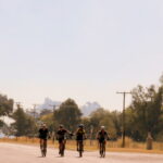 End of a bike ride in Val, Mpumalanga