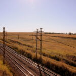 A train station runs through rural Mpumalanga
