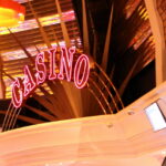 Casino lights up the sky at Sun City
