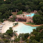 Valley of the Waves from the sky at Sun City