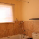 Bathroom in a small unit