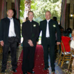 Groom and best men make their entrance