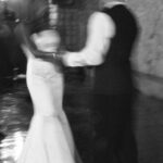 Bride and groom take to the dance floor